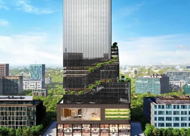 Commercial Office Space in Wagle Trade Square, Wagle Estate.